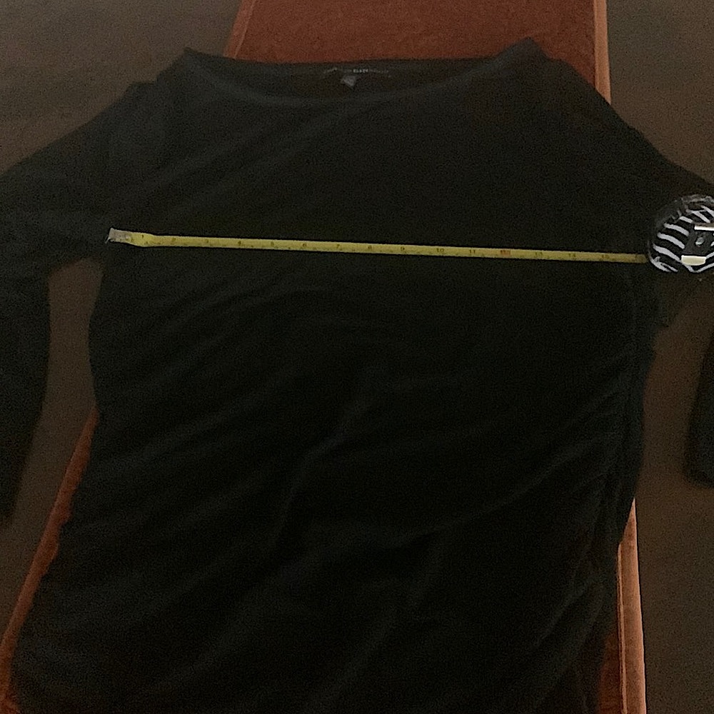 WHBM Shirred waist tunic top L